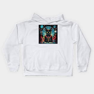 Tarot Cat Deity Kids Hoodie